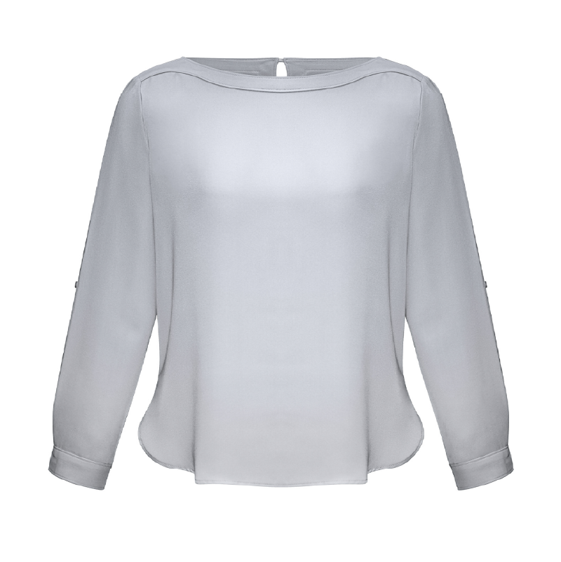 Ladies Madison Boatneck Blouse