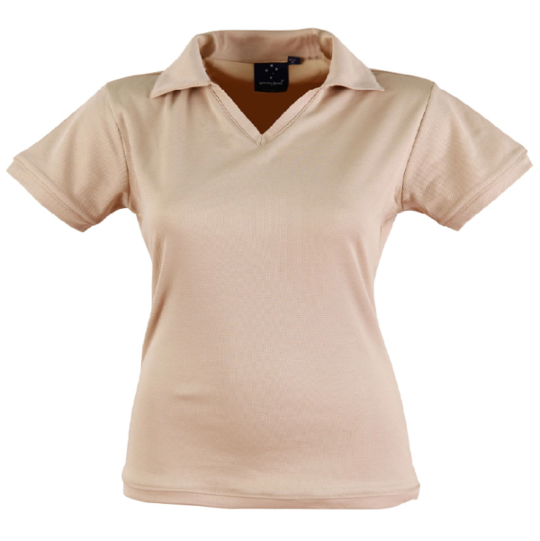 Ladies Victory Polo - Beige