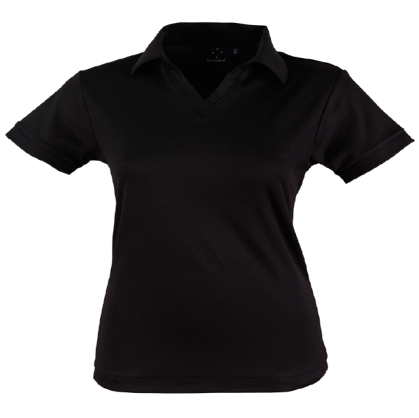 Ladies Victory Polo - Black