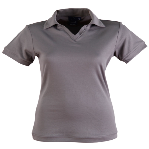 Ladies Victory Polo - Steel Grey