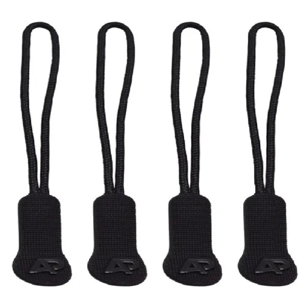 Zip Pullers Accessories - Black